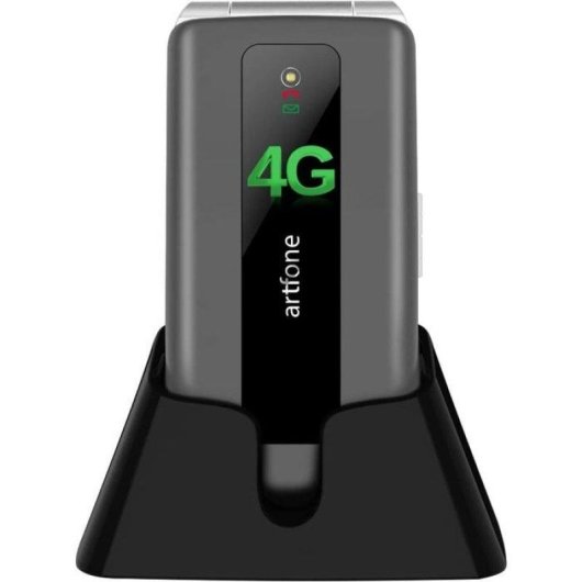 Artfone Artfone 4G 2,4" Clamshell Touches Grandes SOS Programmable Noir