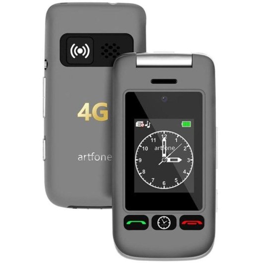Artfone G6 4G 2,4" Double SIM Bouton SOS Noir