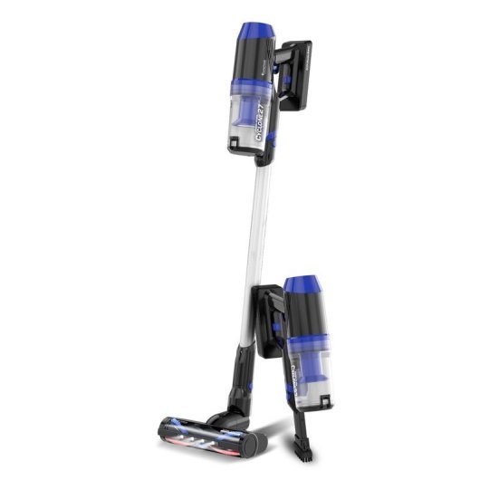 Aspirateur sans Fil Turbotronic Cyclone27 TT-C27 120W 32 min Bleu Filtres HEPA