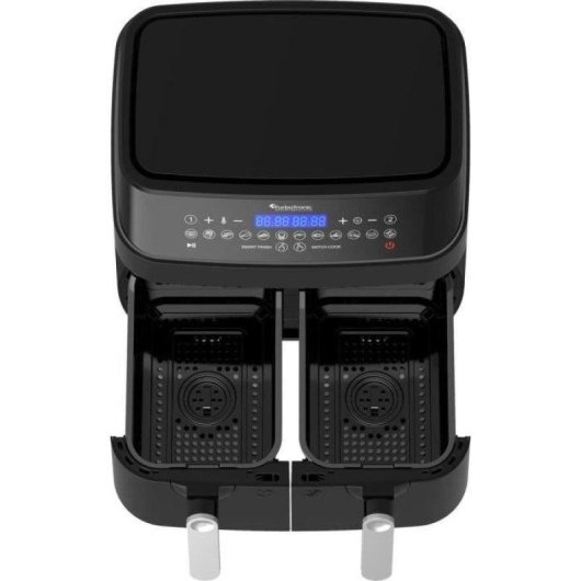 Airfryer Turbotronic DAF5 Double Panier XXL 9L 1600W Noir