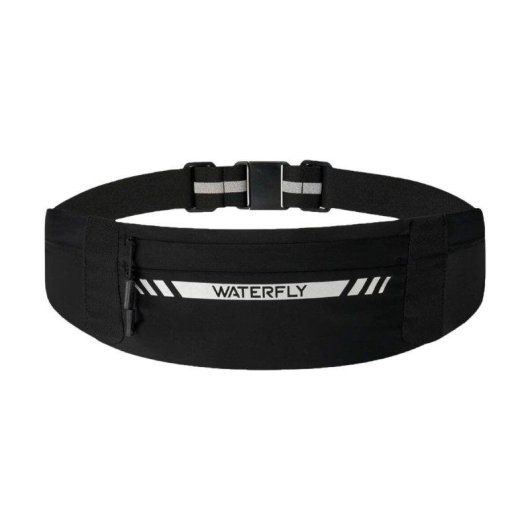 Cinto Waterfly Sport Running 7.0 TPU Preto Unissexo Ajustável