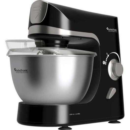 Robot de cuisine Turbotronic TT-002 Pro-Mix 2000W 5L 6 vitesses bol inox