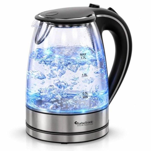 Bouilloire electrique Turbotronic 1,7 L LED Bleu 2200 W