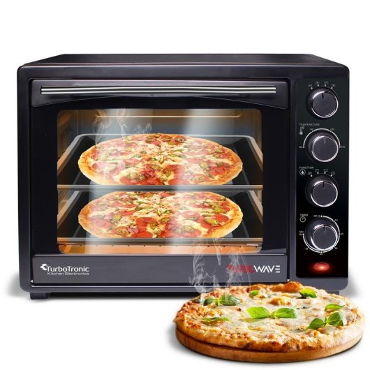 Mini Four Turbotronic EV35 Convection 35L 1600W 230°C Minuterie Noir
