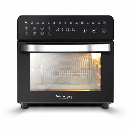 Mini Four Turbotronic AFO14 2-en-1 AirFryer Convection 14L 1800W 18 Programmes Noir