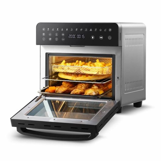 Mini Four Turbotronic AFO14 2-en-1 AirFryer Convection 14L 1800W 18 Programmes Noir
