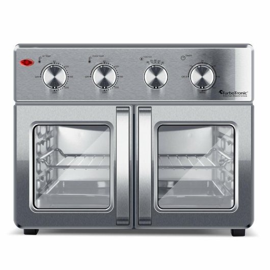 Mini Four Turbotronic AF32MFD 2-en-1 AirFryer 32L 1700W 12 Programmes Gris