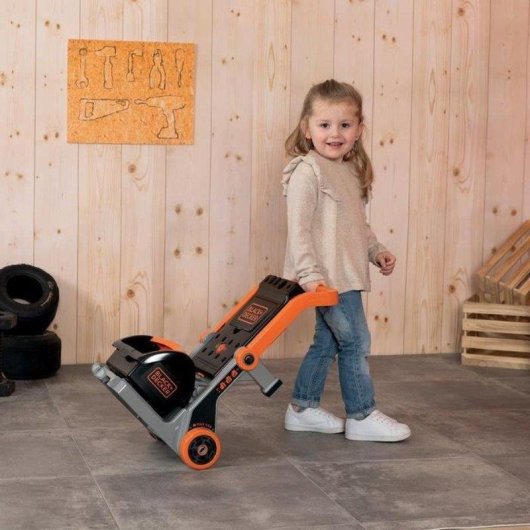 Smoby Black+Decker Carrito 3 en 1 7600360219 18 piezas