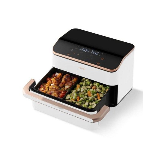 Airfryer Cosori Dual Blaze Twinfrey White 10L 2800W Double Résistance Céramique