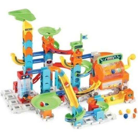 VTech Marble Rush Super Action Set Elektronisch L200E 102 Teile