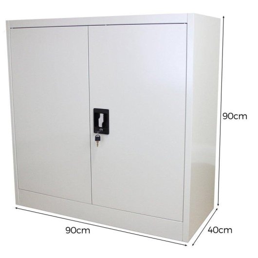 Armoire metallique Monster 90 cm 2 portes verrouillables