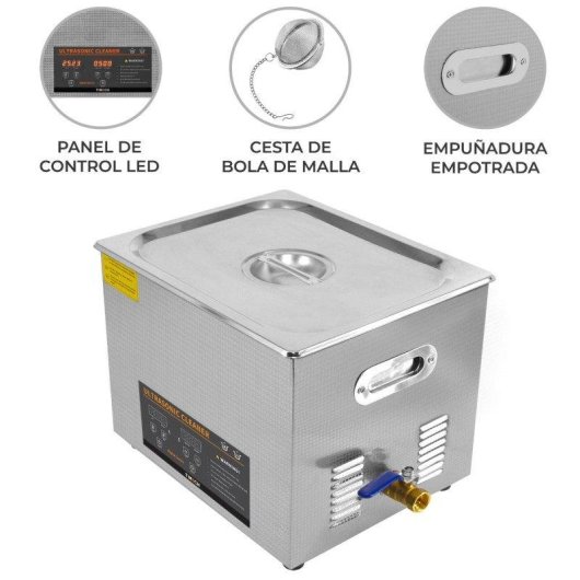 Ultrasoonreiniger T-Mech 30L Professioneel
