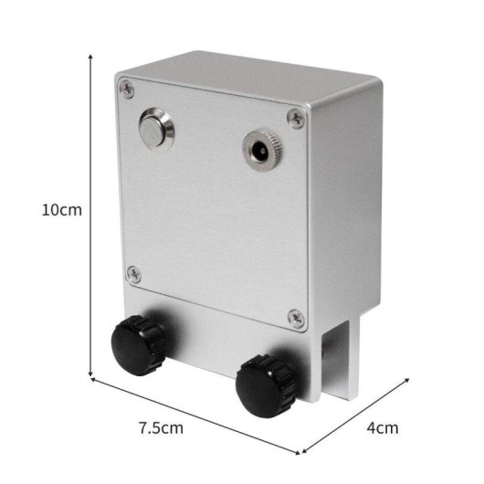 Ultrasoonreinigingsapparaat Monster 6L met Vinyl Adapter