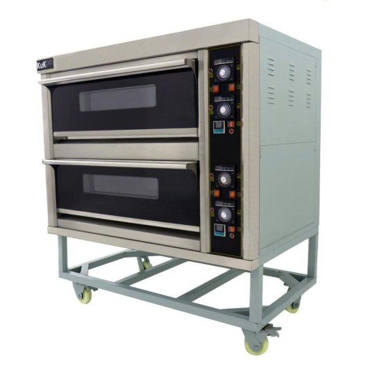 KuKoo Pizza Oven met Dubbele Kamer 12 Pizzas