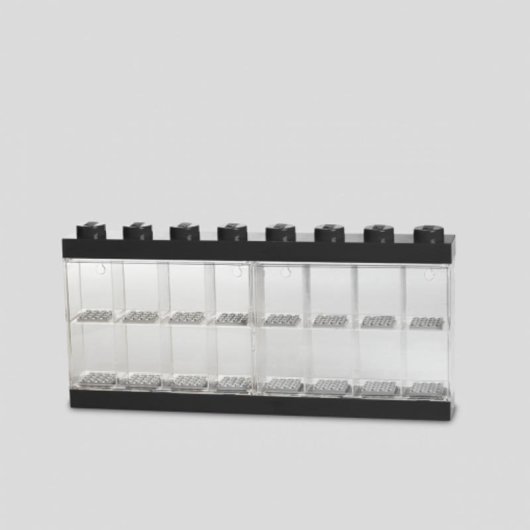 Caja Almacenamiento LEGO Room Copenhagen Negro Transparente 382 x 184 mm