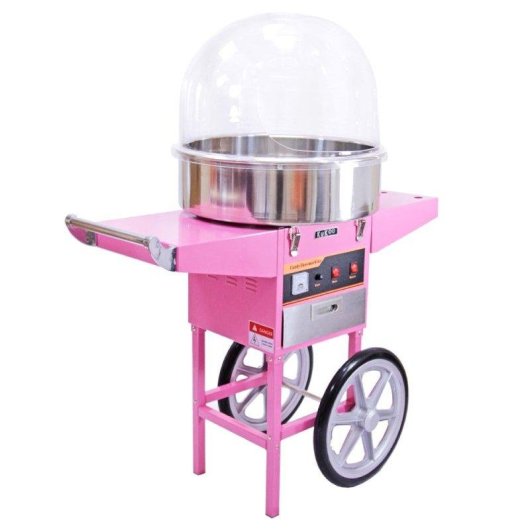 Monster Suikerspinmachine met Dome en karretje
