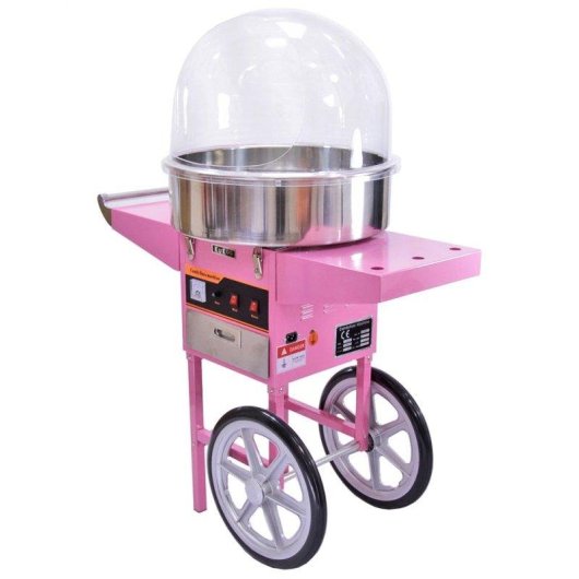 Monster Suikerspinmachine met Dome en karretje