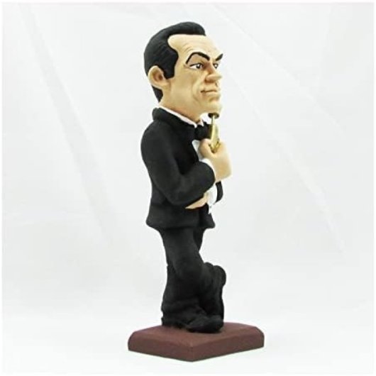 Figura James Bond 007 Resina Artigianale 20 cm Sean Connery