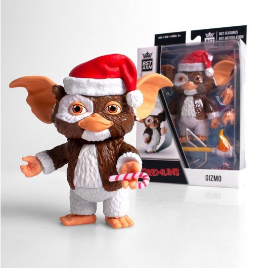 Figura Gizmo Gremlins Con Accesorio Articulada 13 Cms
