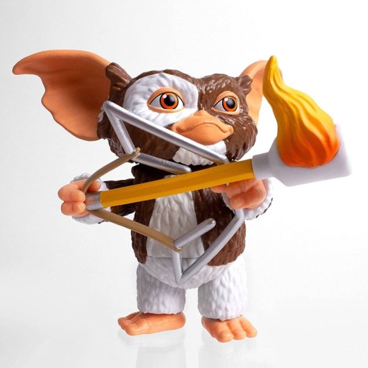 Figura Gizmo Gremlins Con Accesorio Articulada 13 Cms