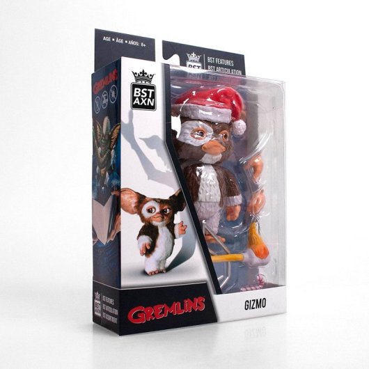 Figura Gizmo Gremlins Con Accesorio Articulada 13 Cms