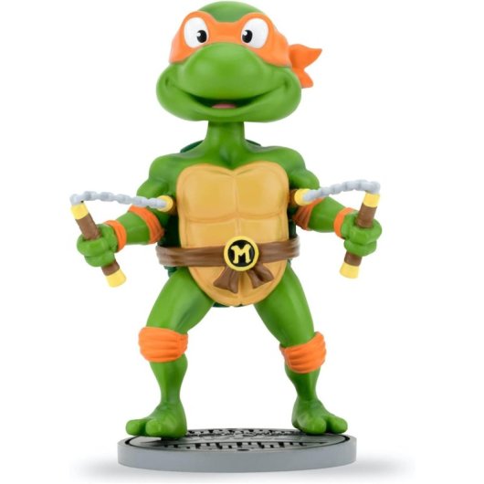 Beeld Michelangelo TMNT Neca Head Knocker 16,5 cm Collectors