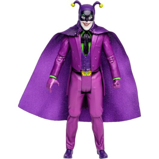 Figura Joker Bufón Retro 66 Batman Dc Articulada 15 Cms