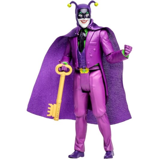 Figura Joker Bufón Retro 66 Batman Dc Articulada 15 Cms