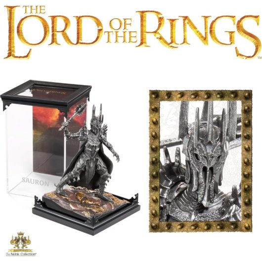 Figura Sauron El Señor De Los Anillos Diorama 16 Cms