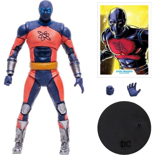 Figura Atom Smasher Black Adam Articulada 18 Cms