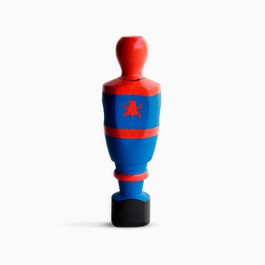 Figura Futbolín Spider-man Madera 12 Cms
