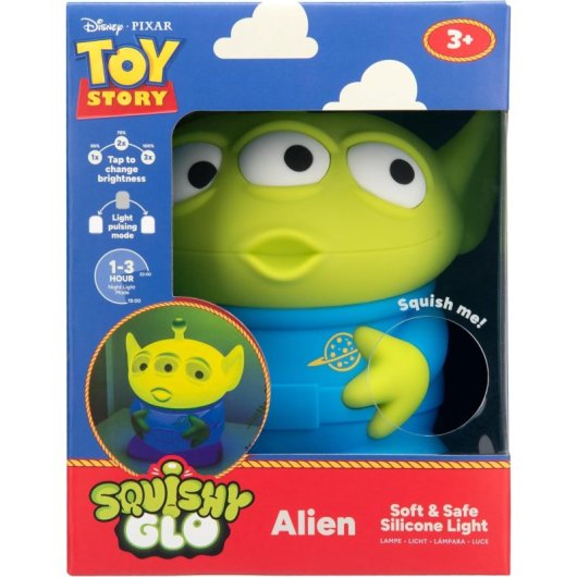 Lámpara Squishy Alien Toy Story Disney Pixar 16 Cms