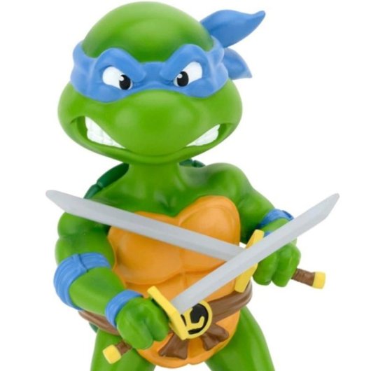 Beeld Leonardo TMNT Neca Head Knocker 16,5 cm Resine Collectors
