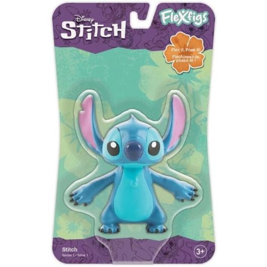 Figura Stitch Lilo & Stitch Maleable 9,5 Cms