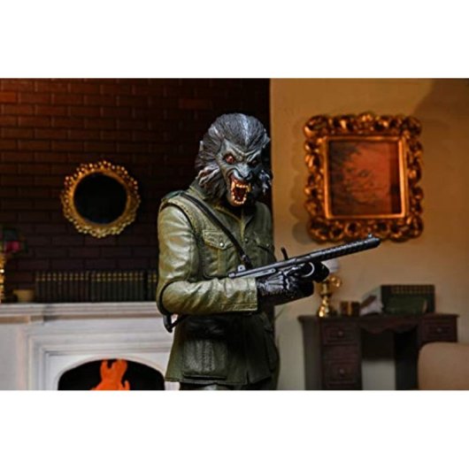Figura Ultimate Nightmare Demon Un Hombre Lobo Americano En Londres Articulada 18 Cms