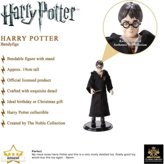 Figura Harry Potter Flexible 19 Cms