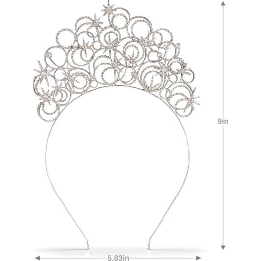 Tiara De Burbujas Glinda Wicked 23 Cms