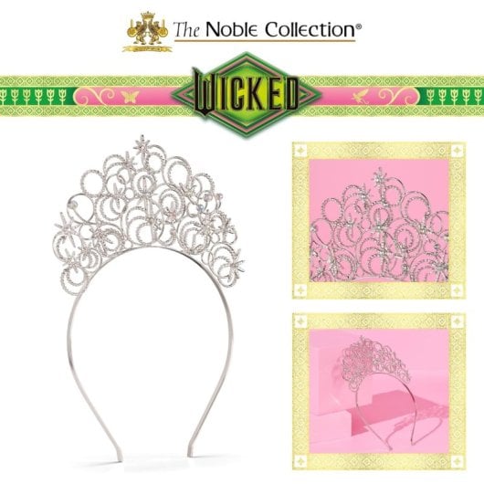 Tiara De Burbujas Glinda Wicked 23 Cms