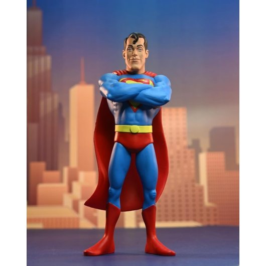 Figura Superman Toony Comics Dc Retro 15 Cms