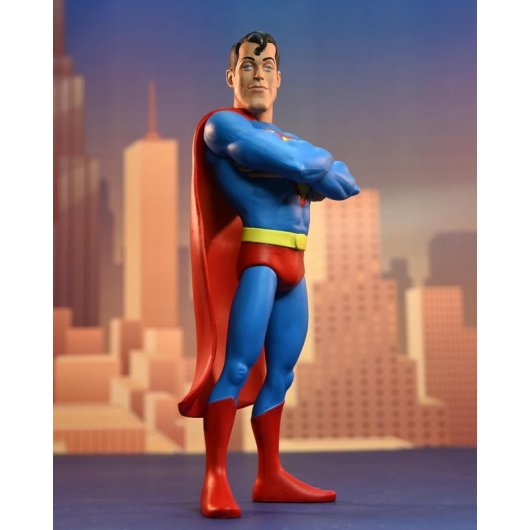Figura Superman Toony Comics Dc Retro 15 Cms