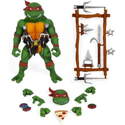 Figura Ultimate Raphael Versión 2 Articulada 18 Cms