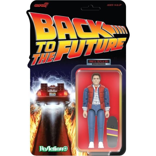 Figura Marty Mcfly '85 Regreso Al Futuro Articulada 10 Cms