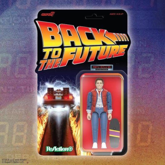 Figura Marty Mcfly '85 Regreso Al Futuro Articulada 10 Cms