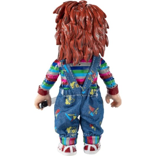 Figura Chucky El Muñeco Diabólico Bendyfigs Flexible 14 Cms