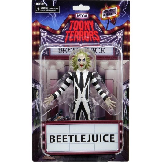 Beetlejuice Toony Terrors 15 cm PVC Collectible NECA