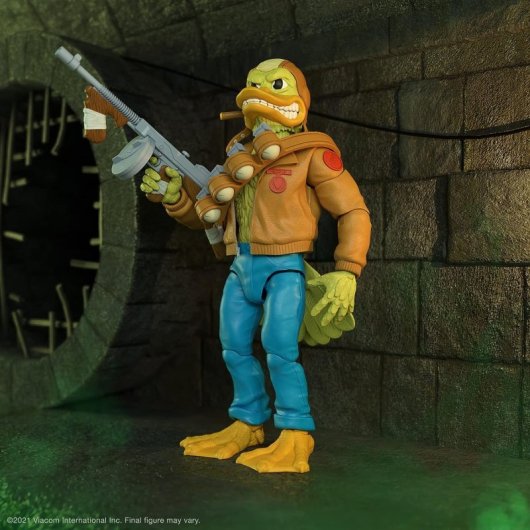 Figura Ultimate Ace Duck Tmnt Las Tortugas Ninja Articulada 18 Cms