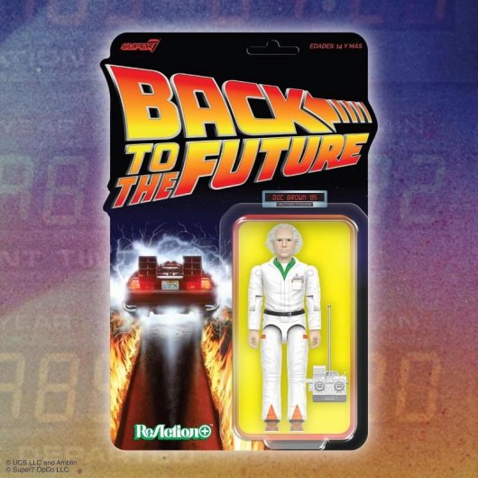 Figura Doc Brown '85 Regreso Al Futuro Articulada 10 Cms