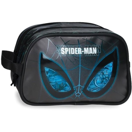 Necessaire Marvel Spider-Man Is Watching Up Design Compacto Portátil