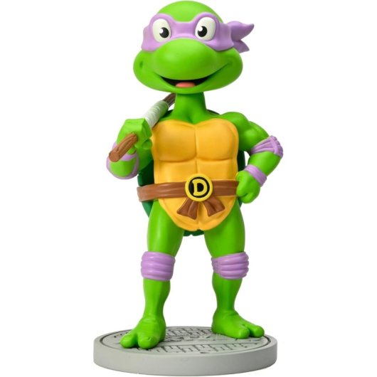 Figura Donatello Tmnt Las Tortugas Ninja Head Knockers 16,5 Cms