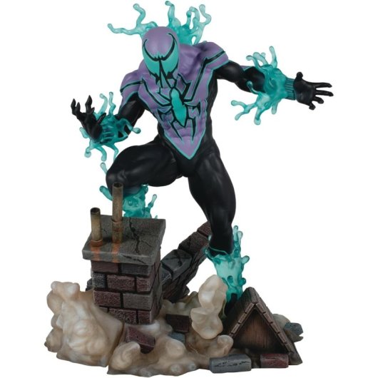 Figura Chasm Spider-man Marvel Estatua Diorama 25 Cms